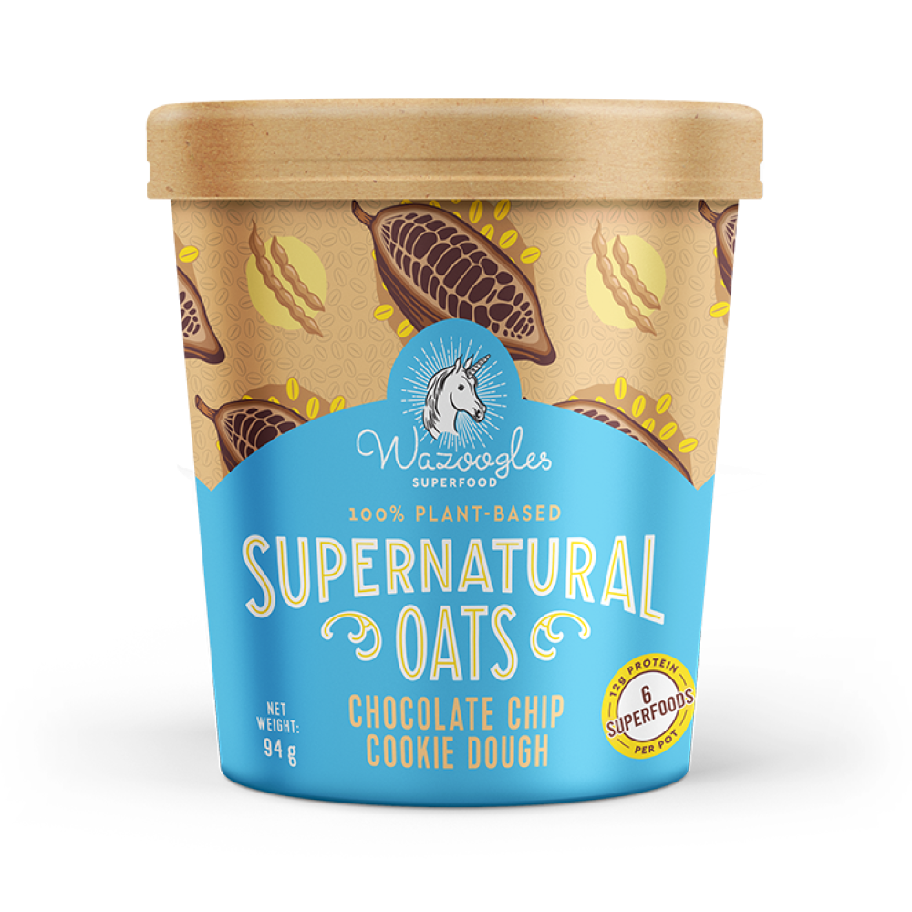 Wazoogles - Oat Pot Choc Chip Cookie Dough 93g