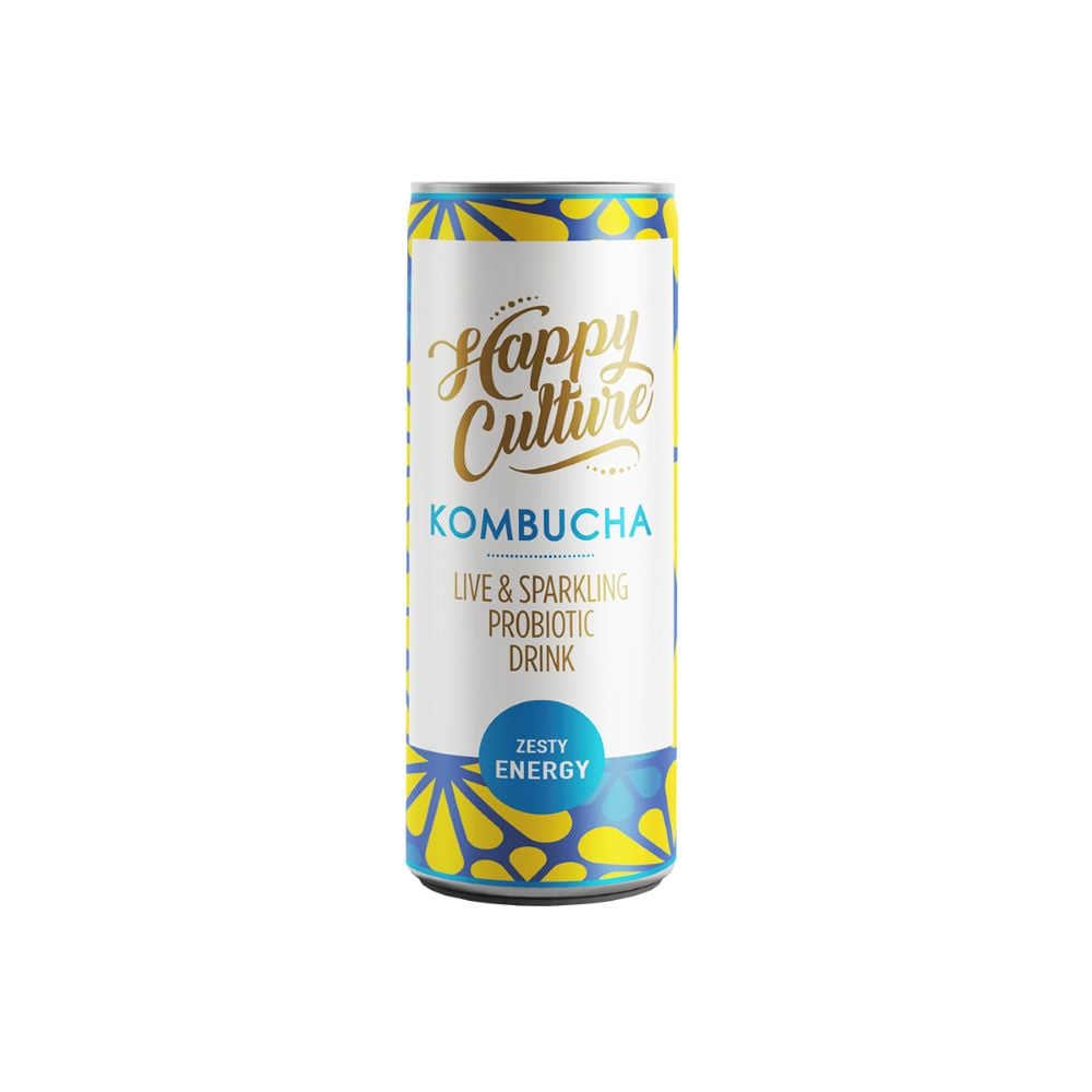 Happy Culture - Kombucha Zesty Energy 300ml
