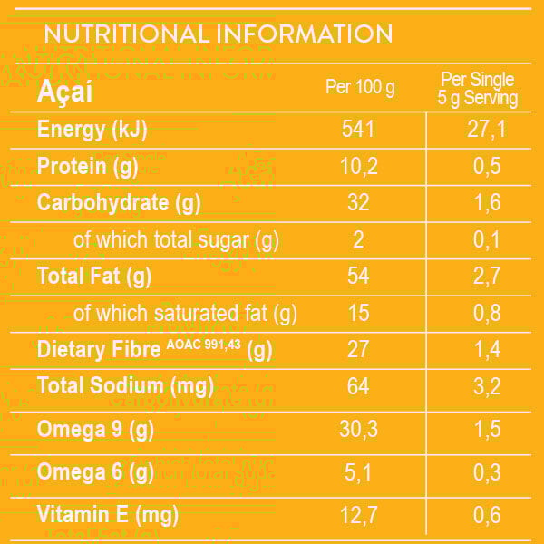 Soaring Free - Potent Plants Acai Powder Organic 77g