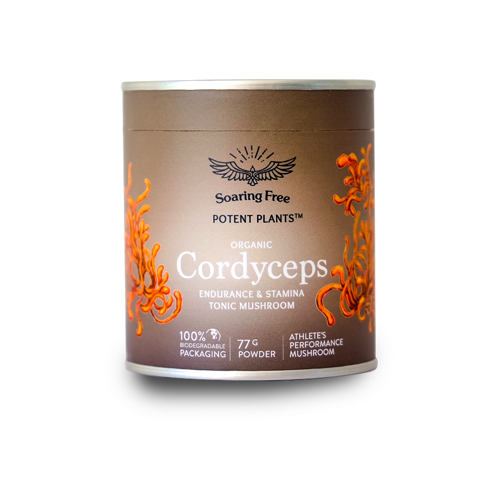 Soaring Free - Potent Plants Cordyceps Powder Organic 77g