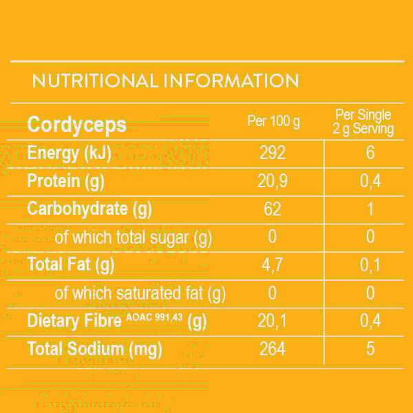 Soaring Free - Potent Plants Cordyceps Powder Organic 77g
