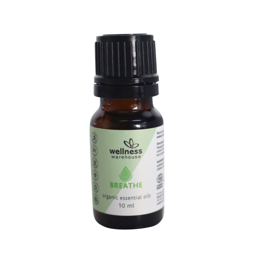 Wellness - Breathe Organic Essential Oil 10ml
