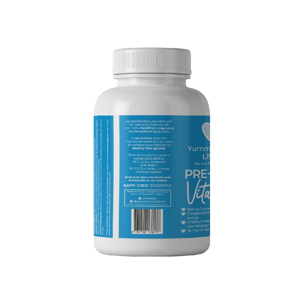 Yummy Mummy Lifestyle - Pre & Post Natal Vitamins 90s