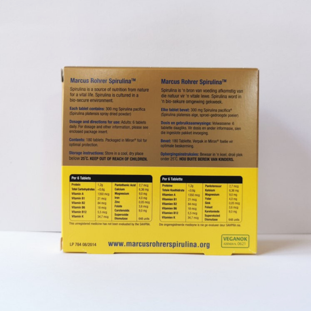 Marcus Rohrer - Spirulina Refill 180s