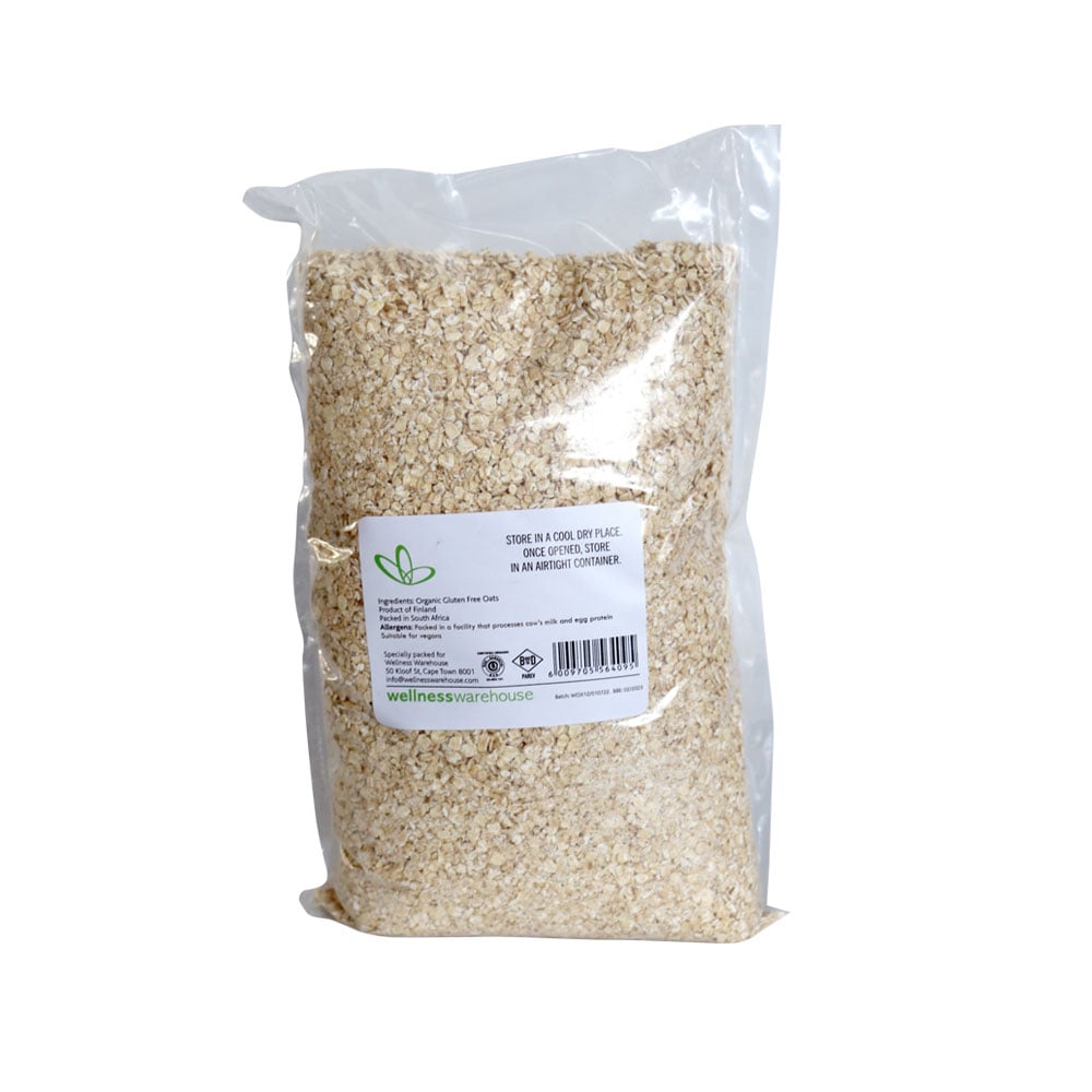 Wellness - Rolled Oats Organic Gluten Free 1kg