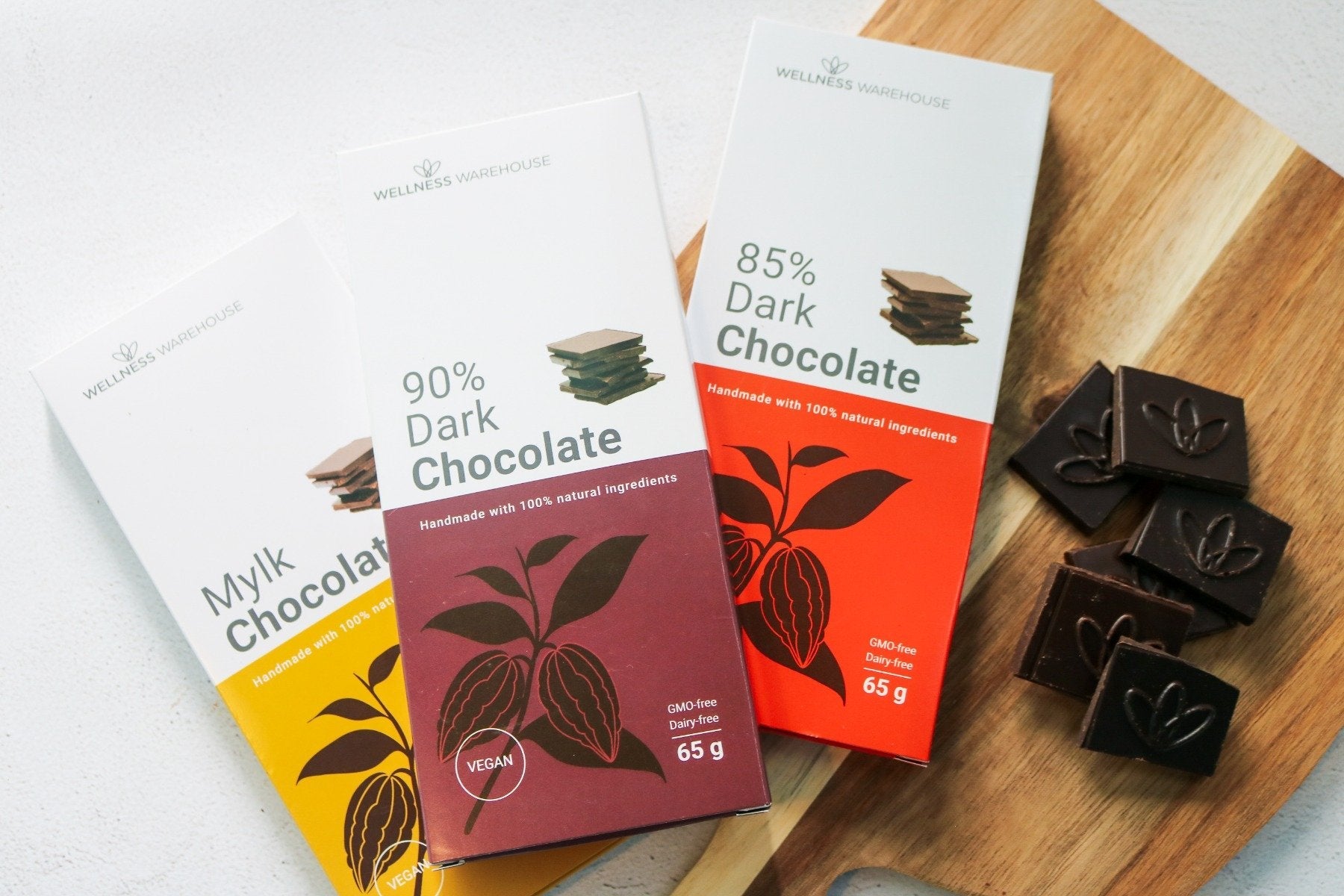 Wellness - 90% Dark Chocolate 65g