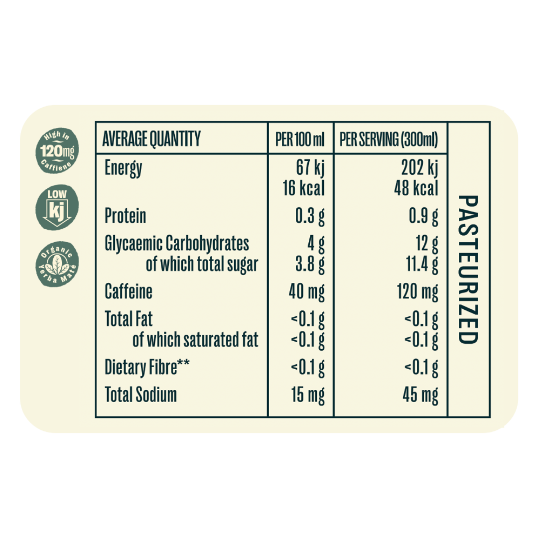 Wildwood - Yerba Mate Sparkling Tamarind 300ml