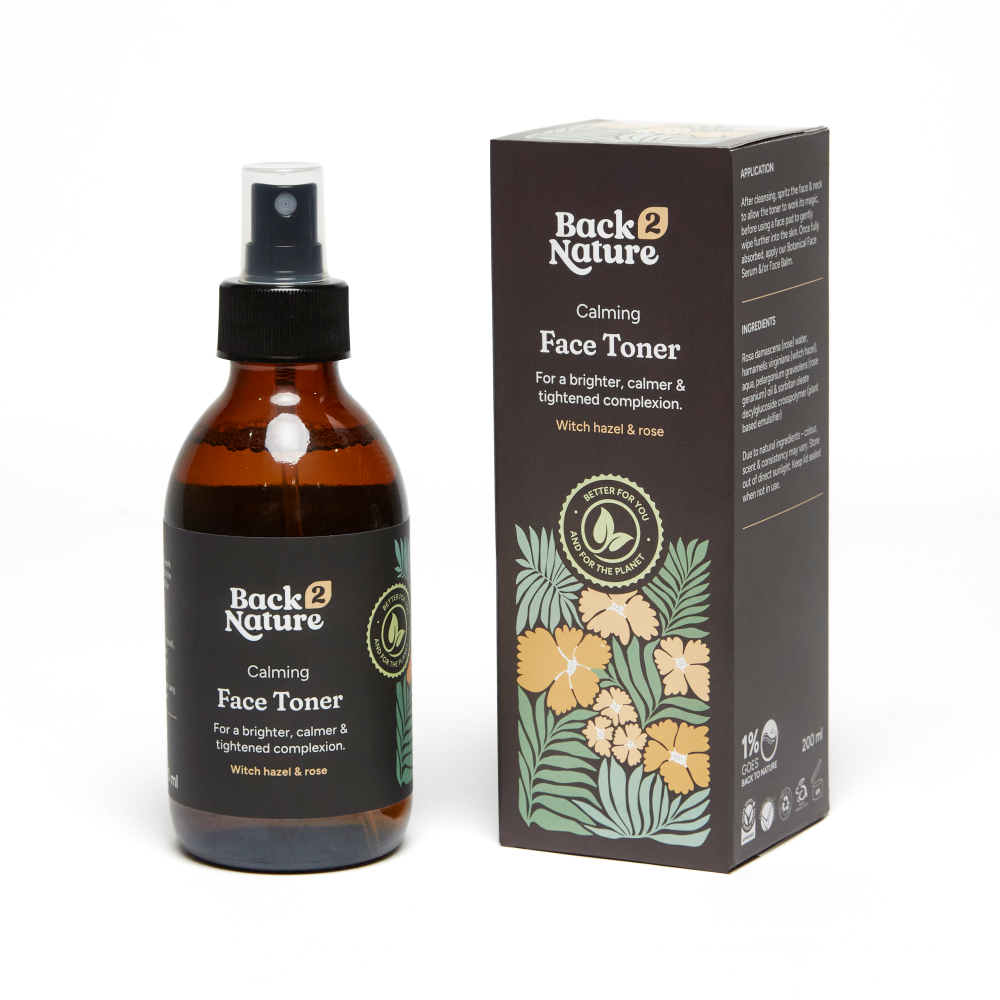 Back 2 Nature - Calming Face Toner Witch Hazel & Rose 200ml