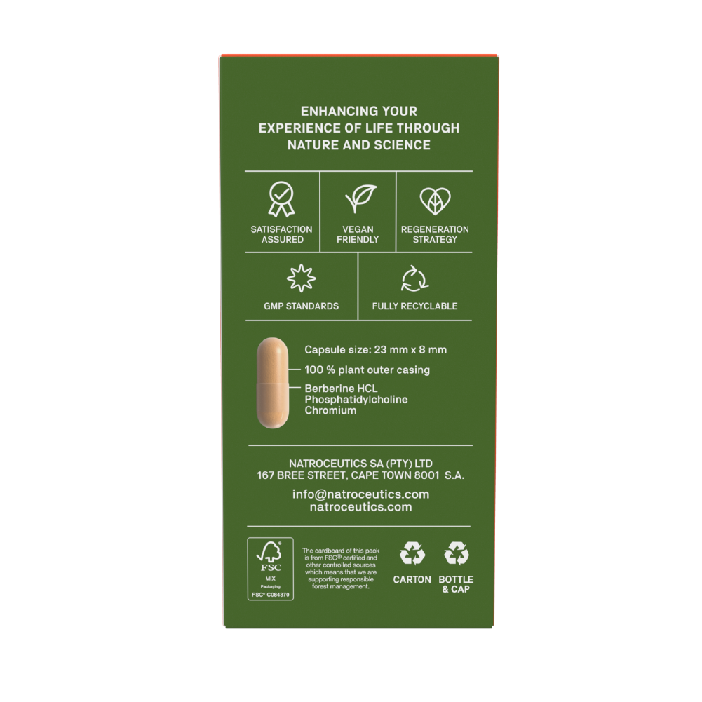 Natroceutics - Berberine Complex 570mg 60s