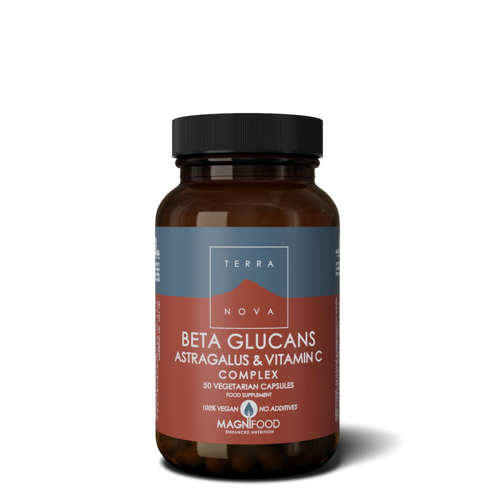 Terranova - Beta Glucans Astragalus & Vit C Complex 50s