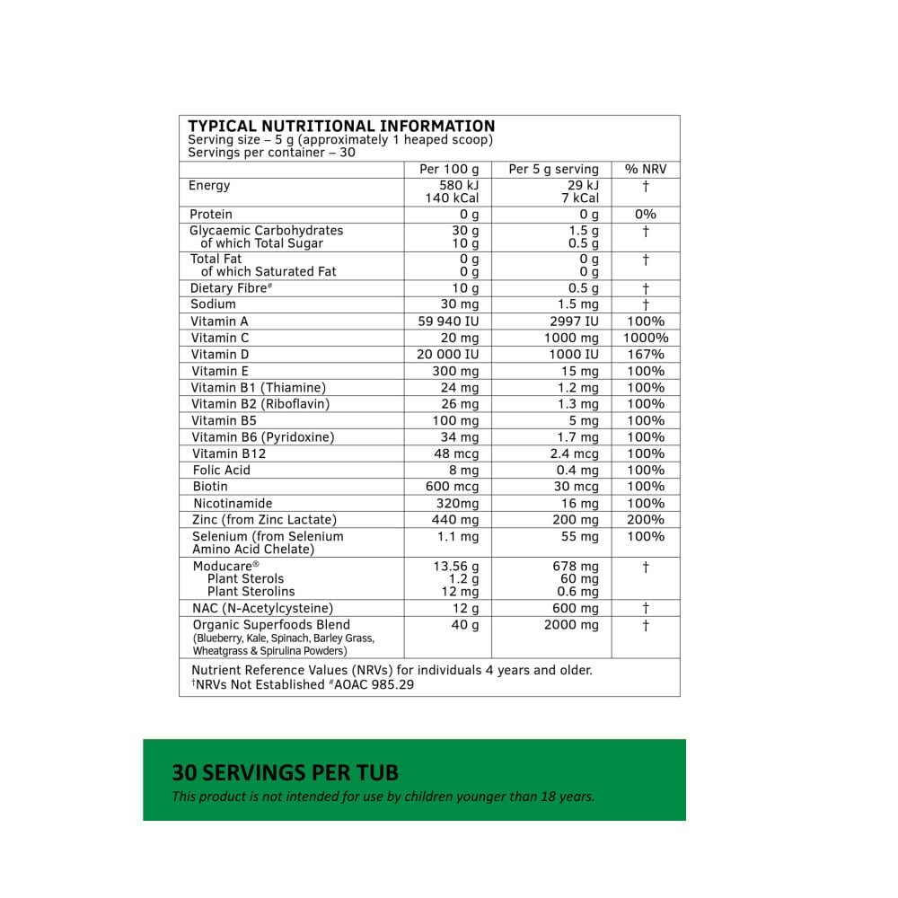 Moducare - Immune Booster Adults 150g