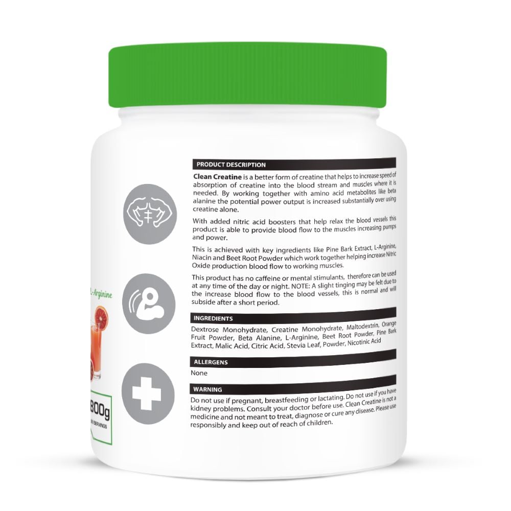 My Wellness - Clean Endurance Blood Orange 800g