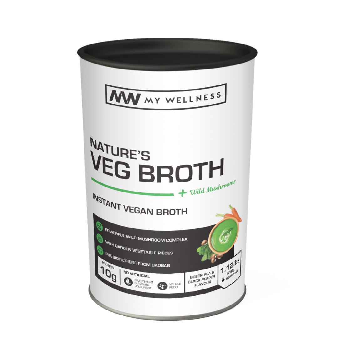 My Wellness - Natures Veg Broth With Wild Mushrooms 510g