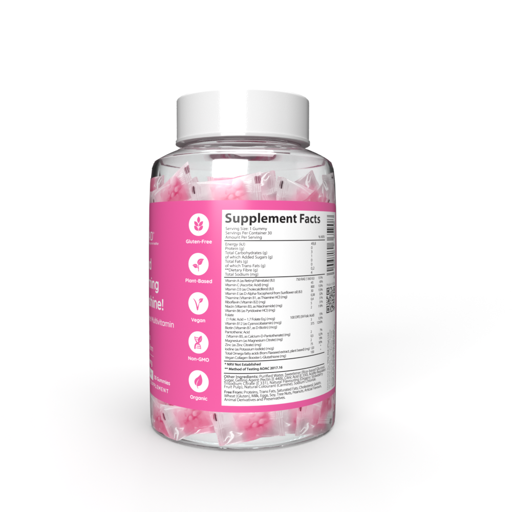 Vita-Aid - PURNA Morning Sunshine Multivitamin Strawberry 30s