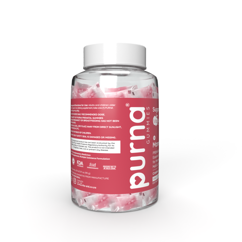 Vita-Aid - PURNA Mama Bear Pre Natal Cranberry 30s