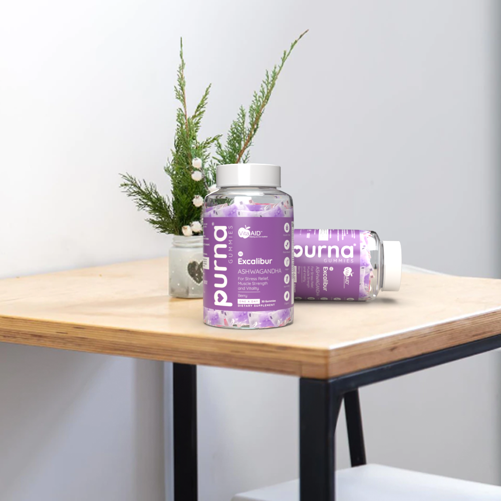 Vita-Aid - PURNA Excalibur Ashwagandha Berry 30s