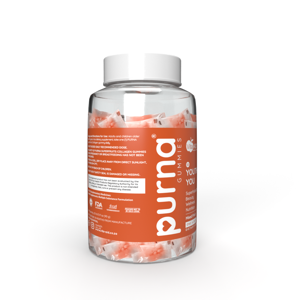 Vita-Aid - PURNA Youthful You Collagen Builder Multifruit 30s