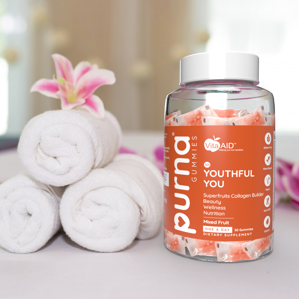 Vita-Aid - PURNA Youthful You Collagen Builder Multifruit 30s