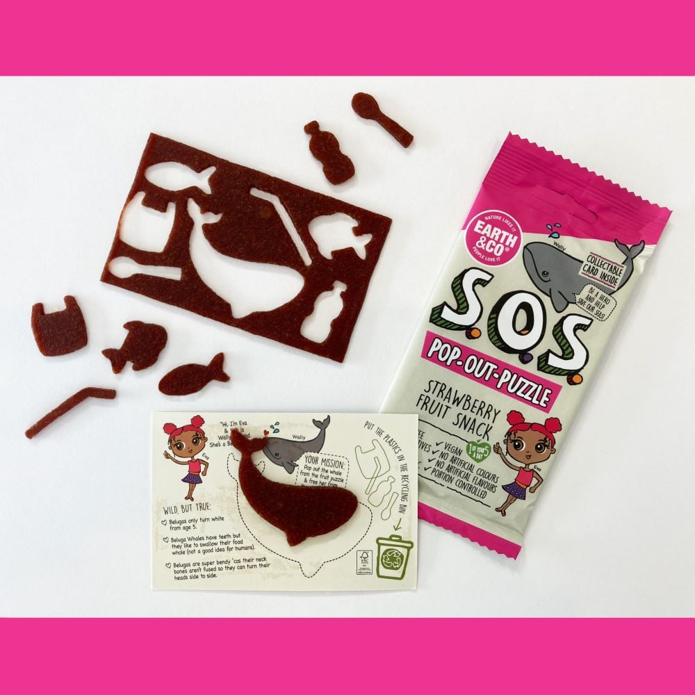 S.O.S -  Fruit Snack Strawberry 20g