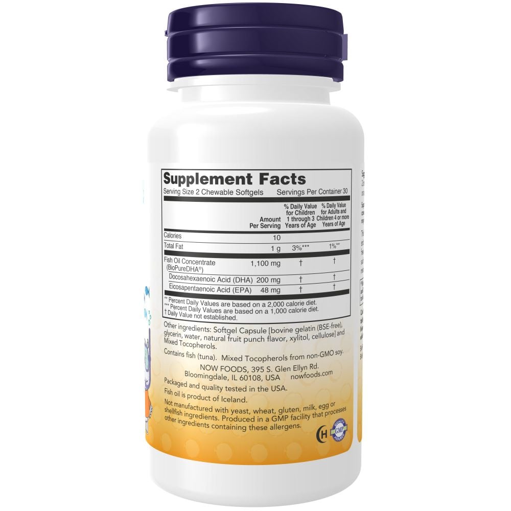 NOW - DHA Kids Chewable 60s