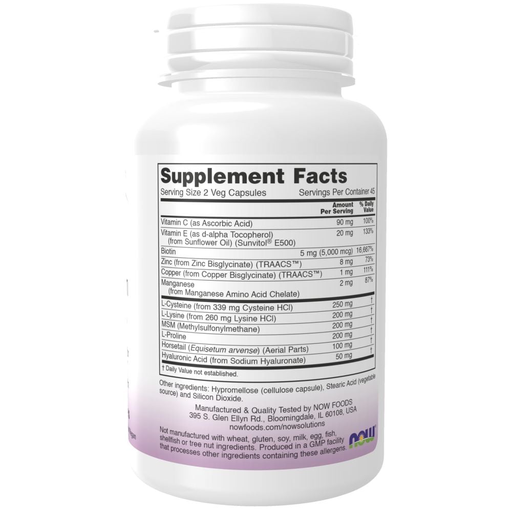 NOW - Hair Skin & Nails Vegan 90s