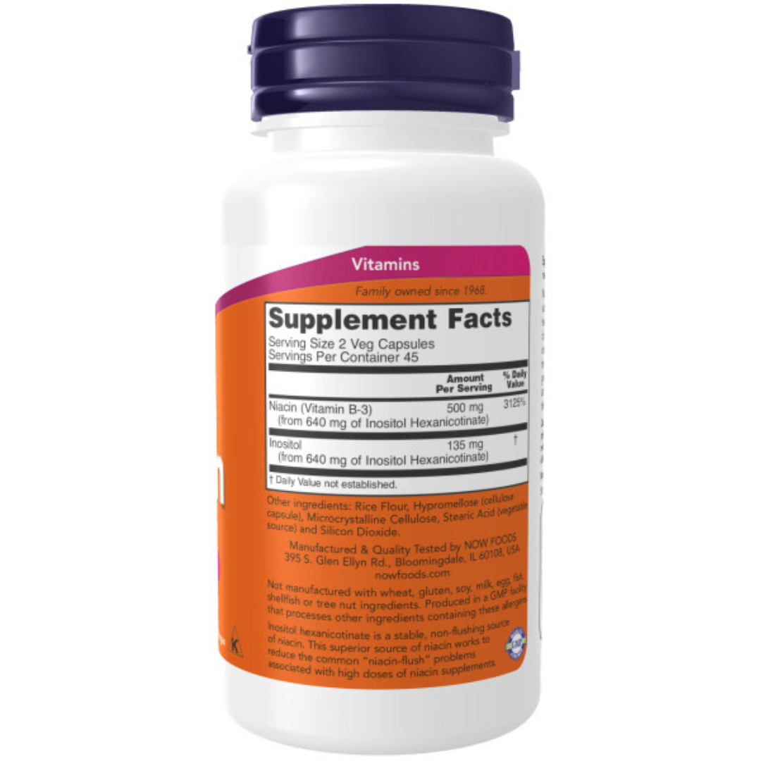 NOW - Flush-Free Niacin 250mg 90s