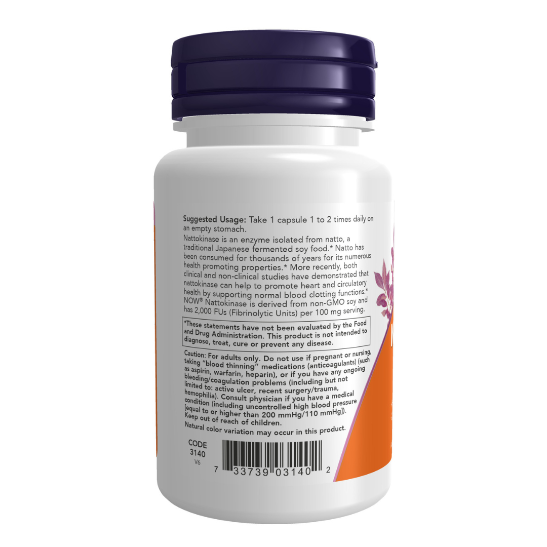 NOW - Nattokinase 100mg 60s
