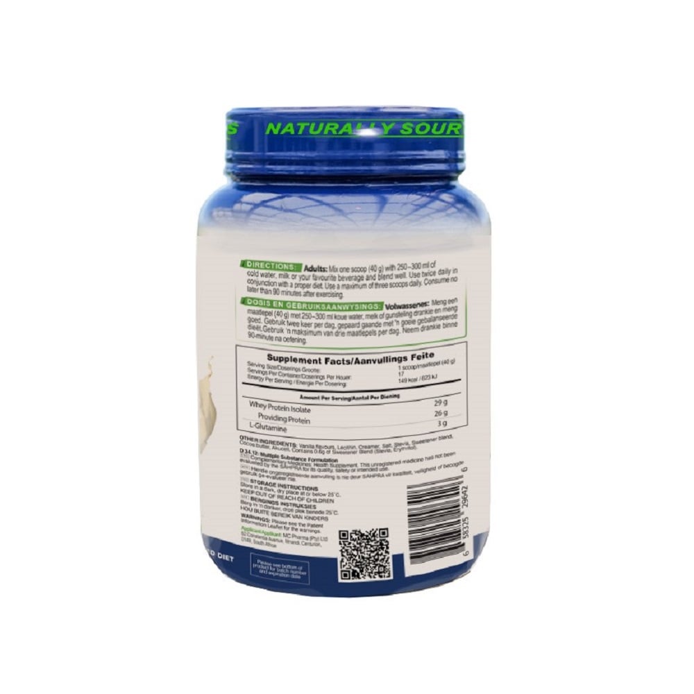 Performance Inspired Nutrition - Isolate Whey Gourmet Butterscotch Vanilla Added Glutamine 680g