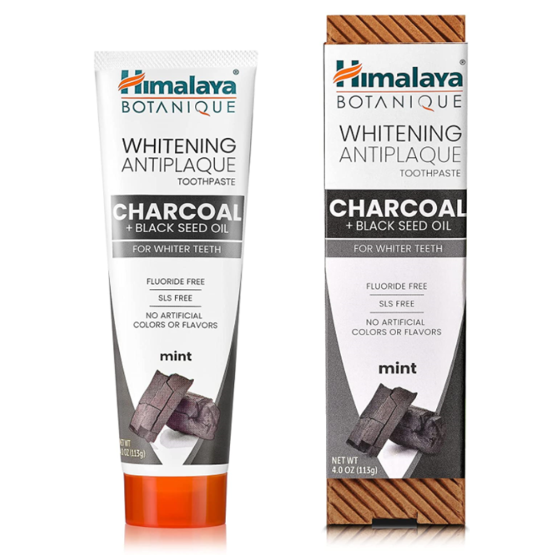 Himalaya - Botanique Anti-Plaque Charcoal & Blackseed Oil 113g