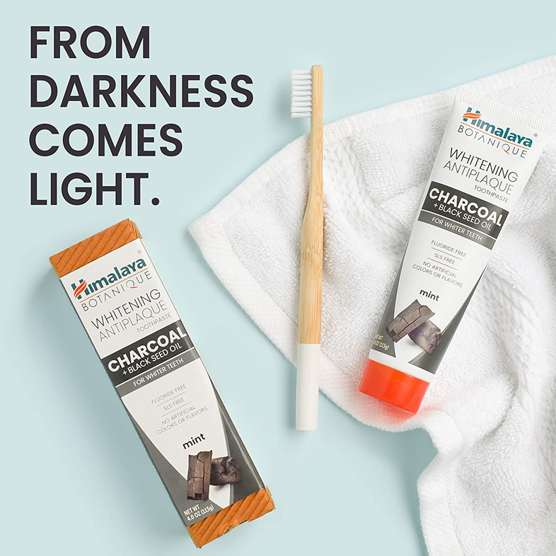 Himalaya - Botanique Anti-Plaque Charcoal & Blackseed Oil 113g