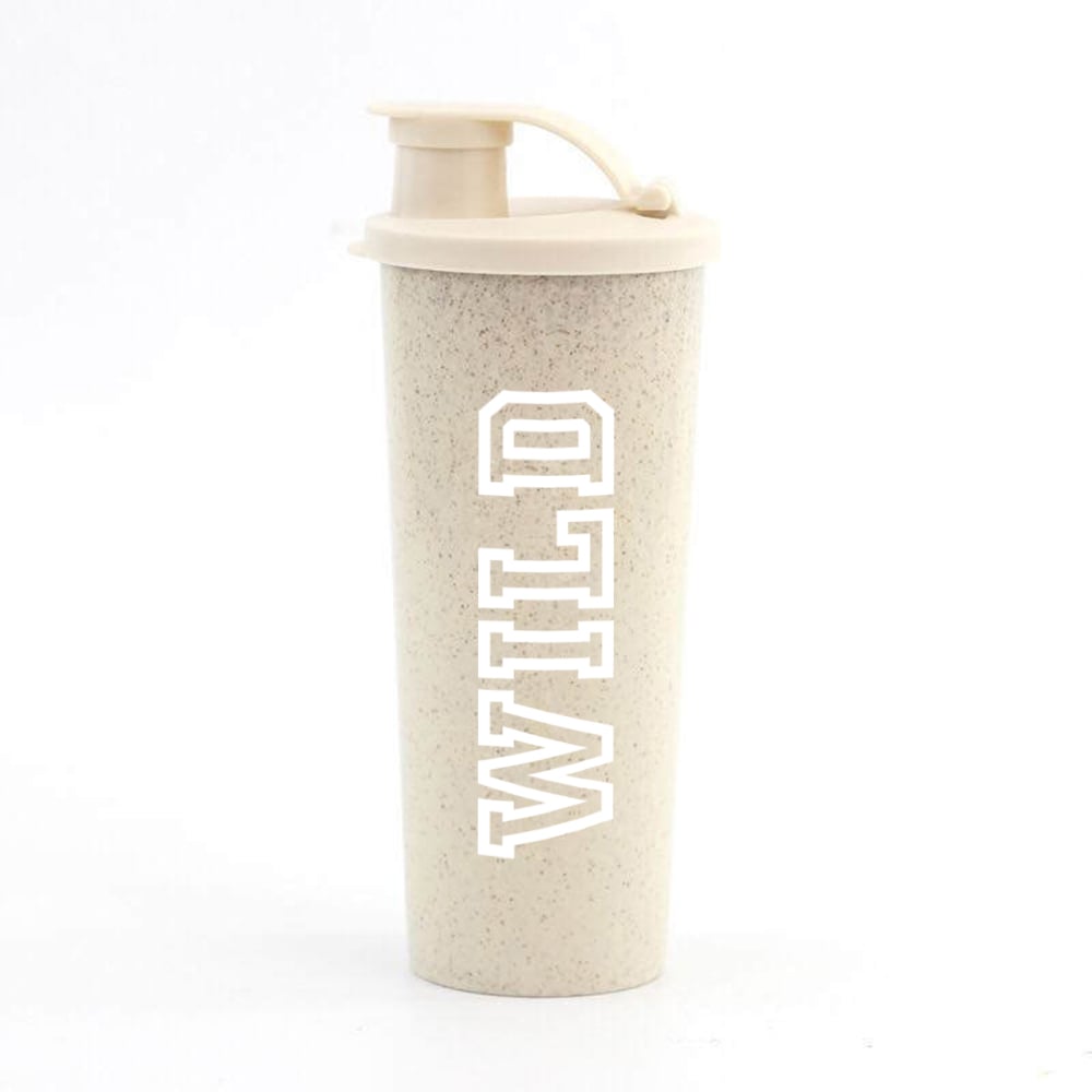 Wild - Straw Fiber Shaker Mocha 450ml