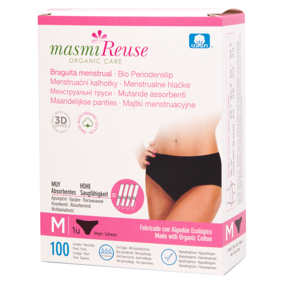 Masmi - Organic Cotton Menstrual Panties M