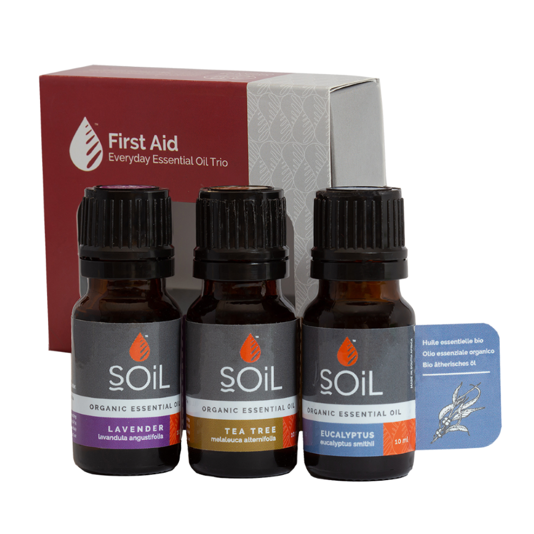 Soil - Essential Oil Trio Box First Aid