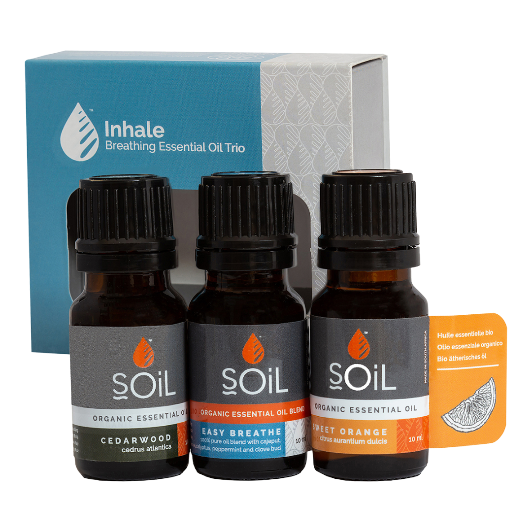 Soil - Essential Oil Trio Box Inhale