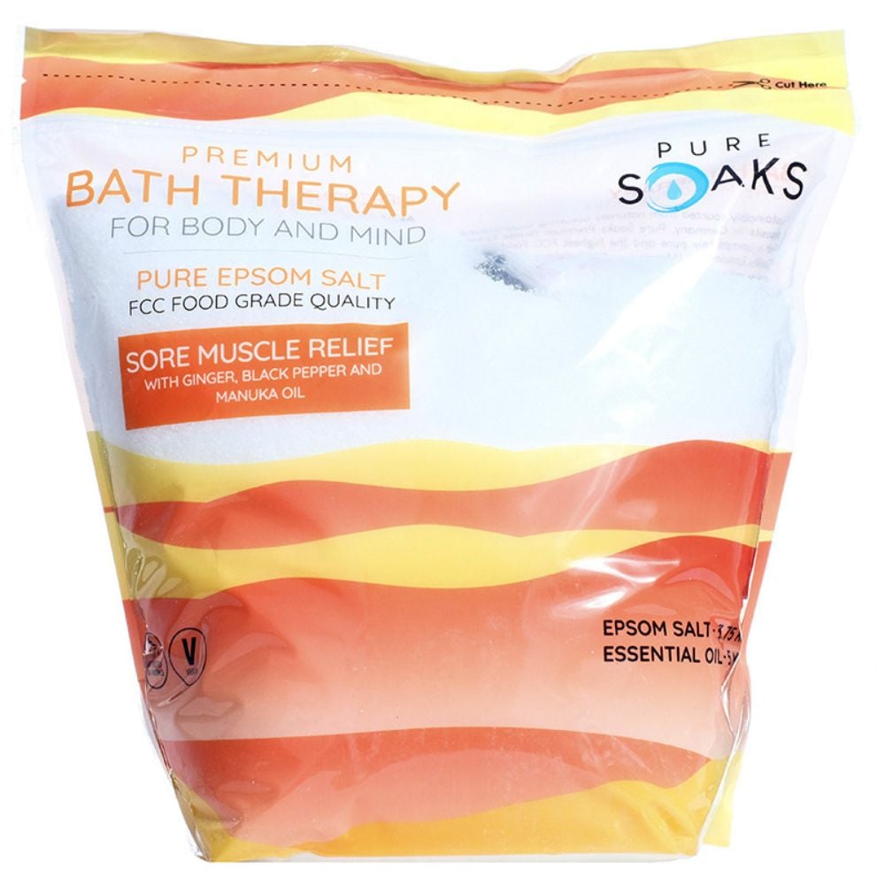 Pure Soaks - Epsom Salt Sore Muscle Relief 3.75kg