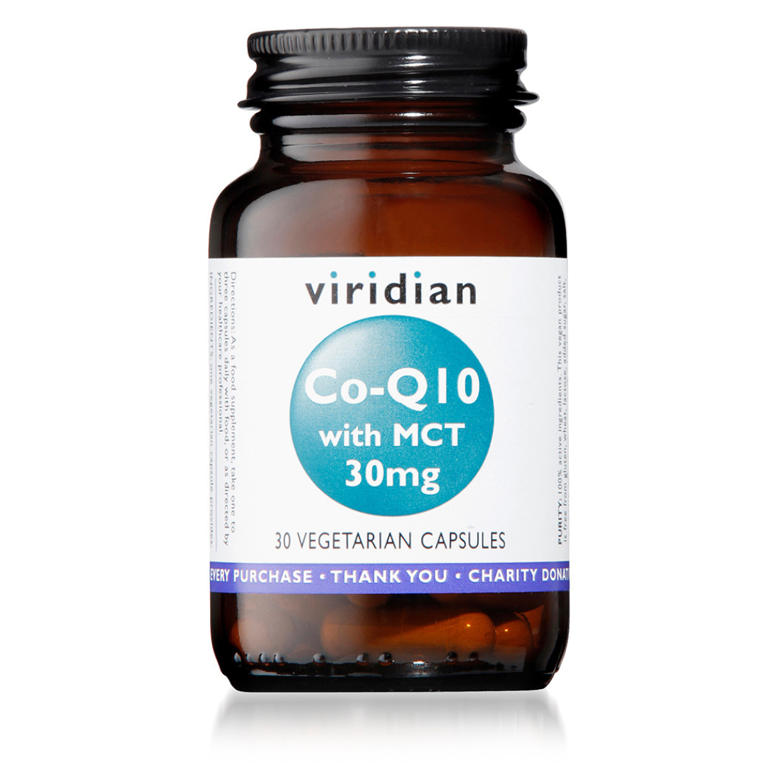 Viridian - Coenzyme Q10 30mg With MCT 30s
