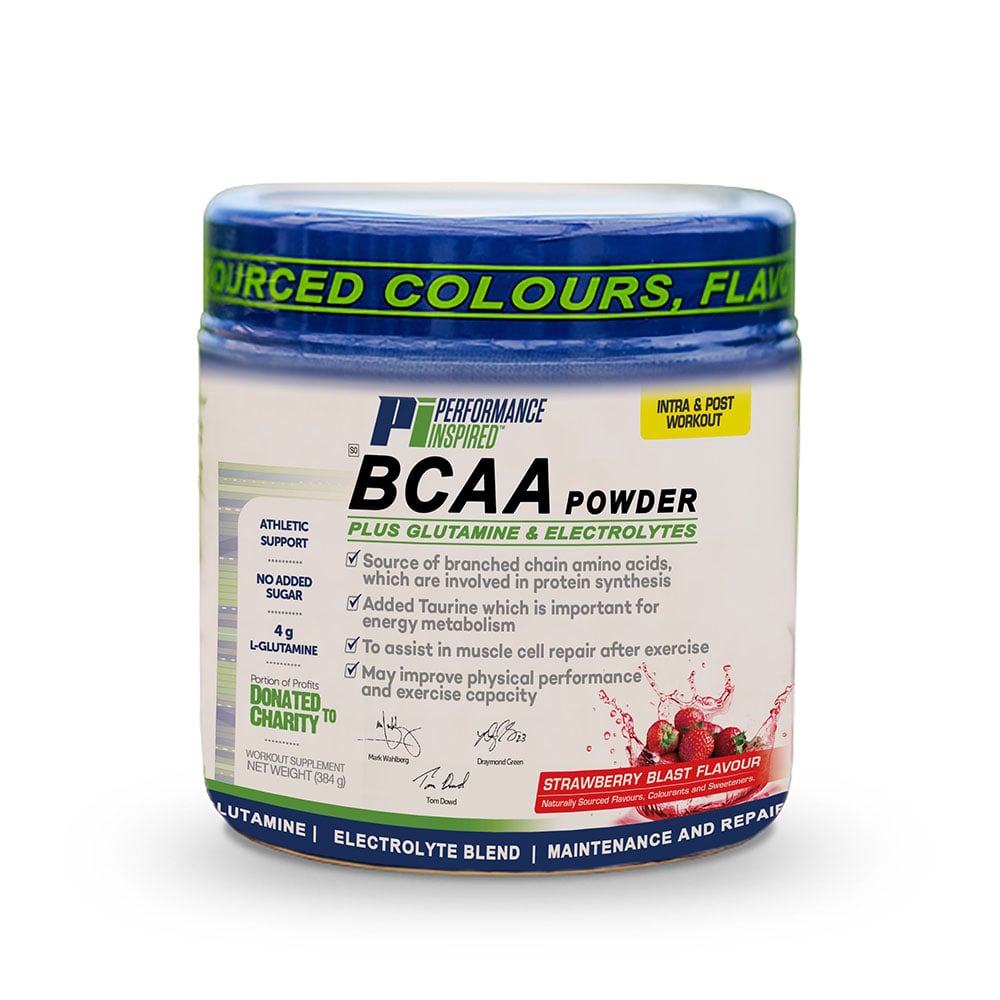 Performance Inspired Nutrition - BCAA Strawberry Blast 384g