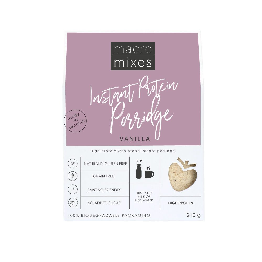 Macro Mixes - Porridge Instant Protein Vanilla 240g
