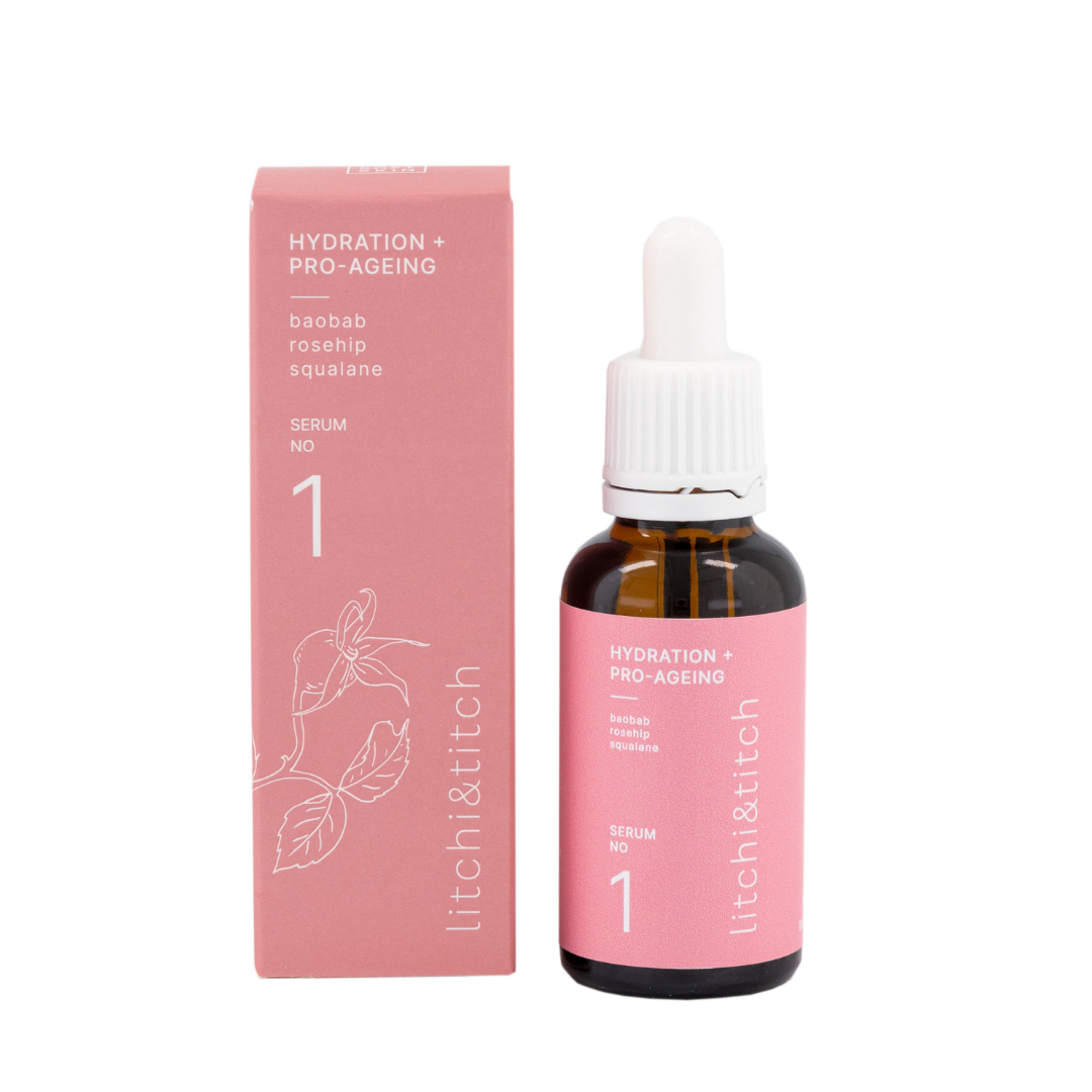 Litchi & Titch - Hydrating & Pro Ageing Serum 30ml