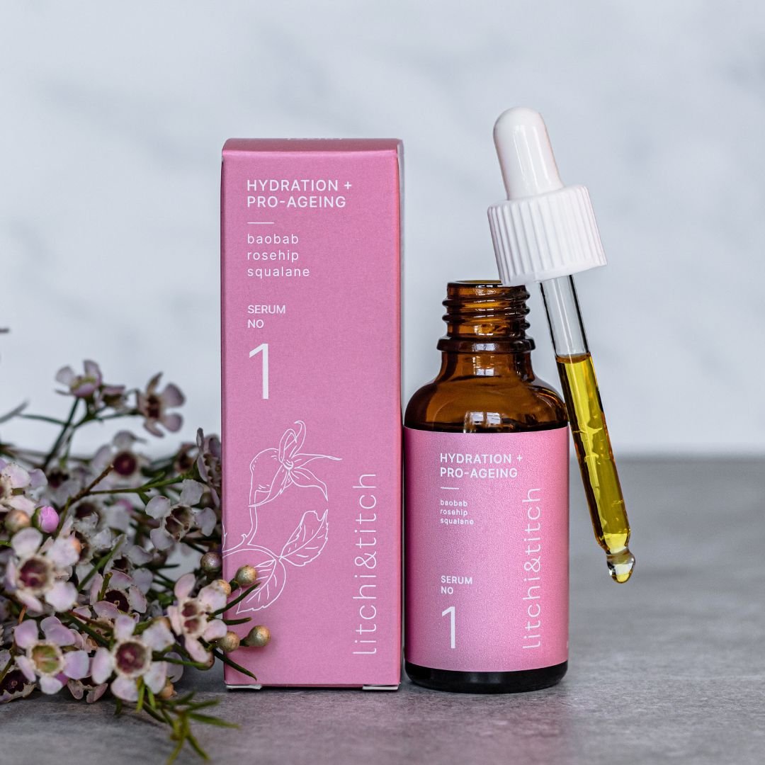 Litchi & Titch - Hydrating & Pro Ageing Serum 30ml