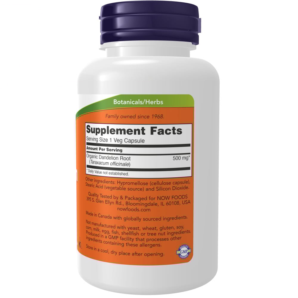 NOW - Dandelion Root 500mg 100s
