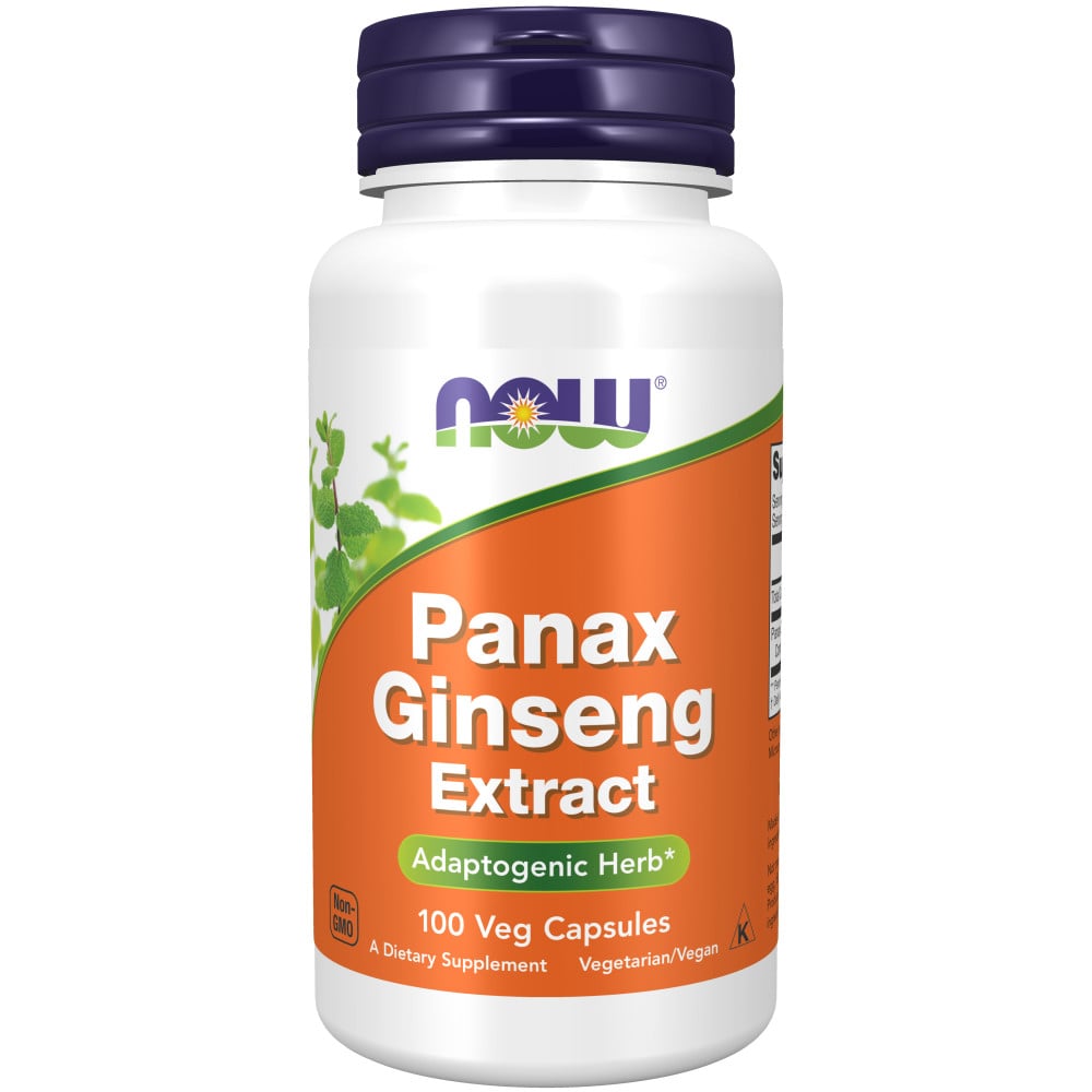 NOW - Panax Ginseng 500mg 100s