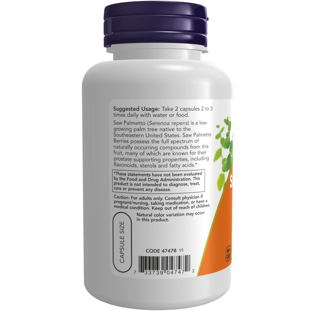 NOW - Saw Palmetto Berries 550mg 100s