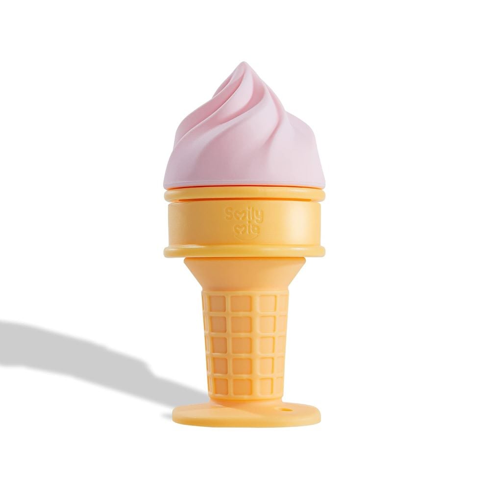 Smily Mia - Ice Cream Freezable Teether Peach