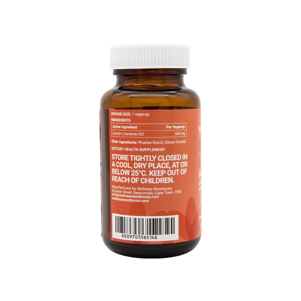 Wellness - Acetyl L-Carnitine 550mg 60s