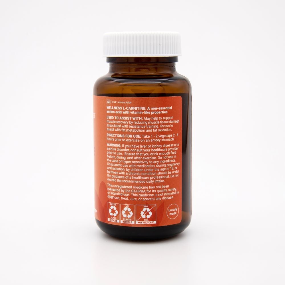 Wellness - L-Carnitine 550mg 60s