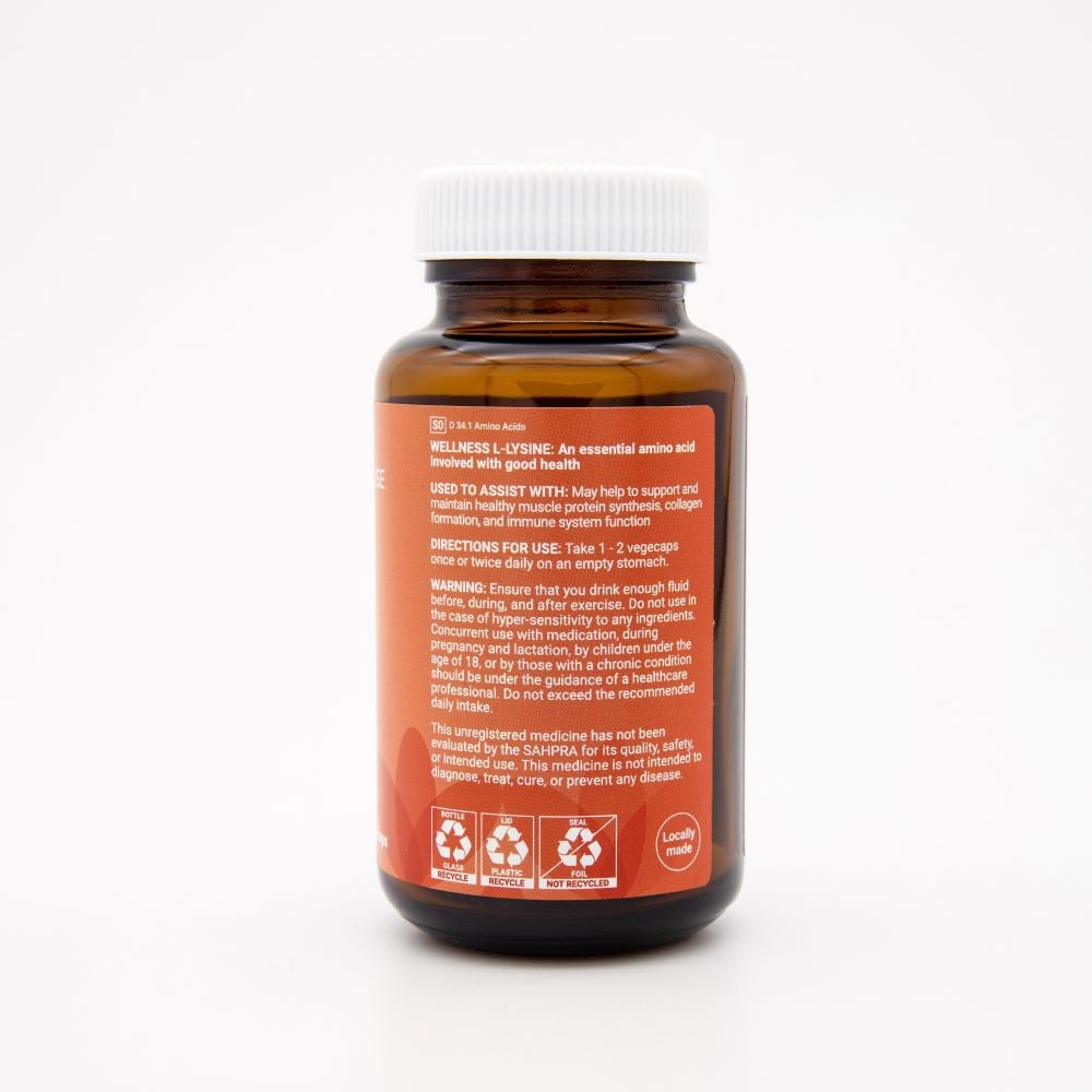 Wellness - L-Lysine 500mg 60s