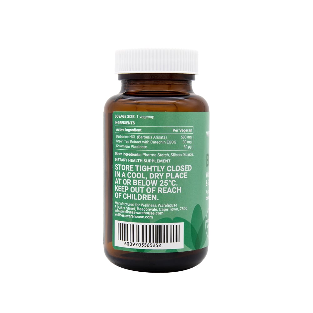 Wellness - Berberine With Chromium & Green Tea 30s