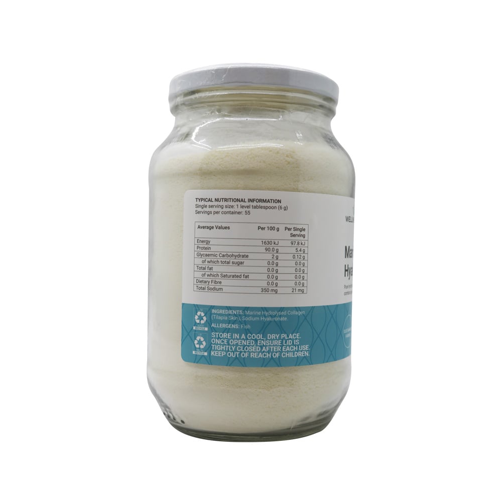 Wellness - Marine Collagen + Hyaluronic Acid 330g