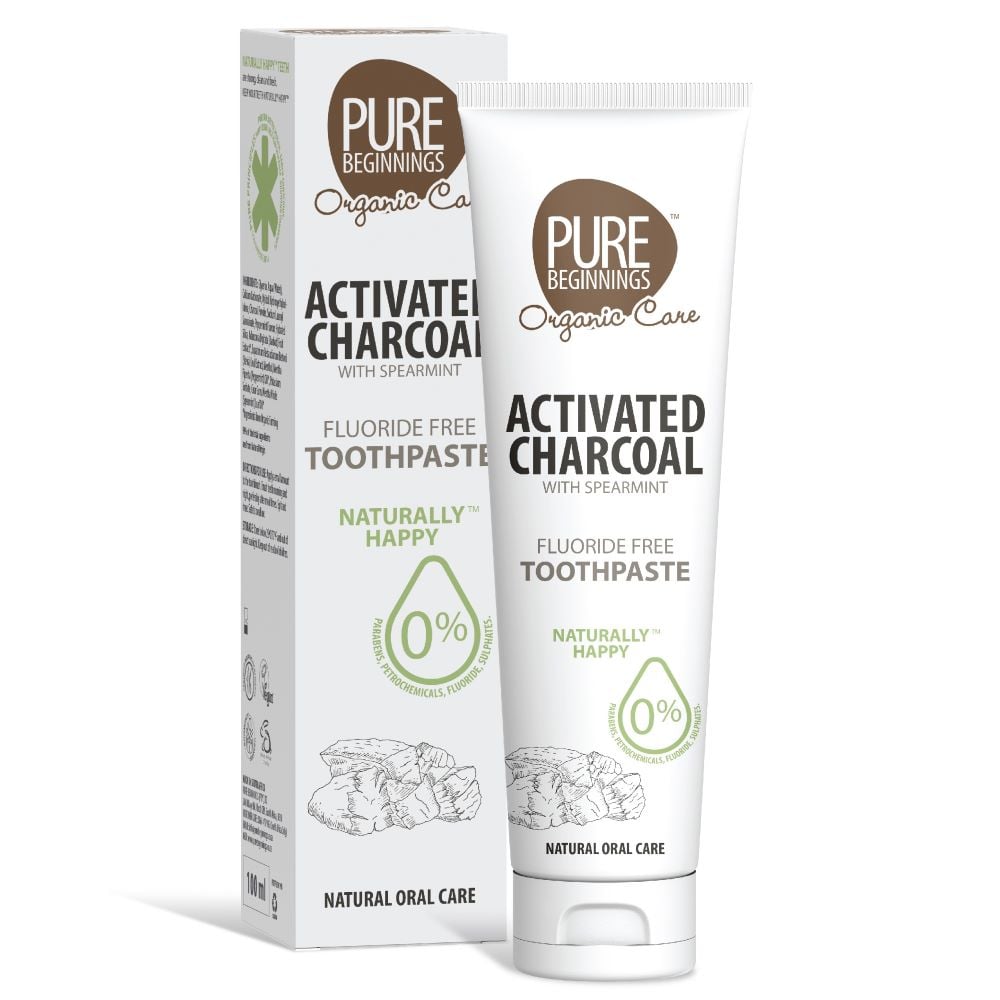 Pure Beginnings - Toothpaste Activated Charcoal 100ml